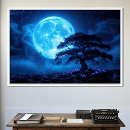 Nocturne in Indigo - TooplesArt - NicheCanvas