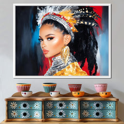 Majestic Feathered Elegance - NicheCanvas