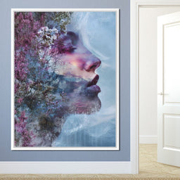 Dreamflower Portrait Awakening - NicheCanvas