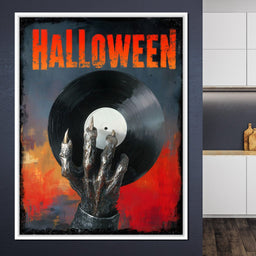 Halloween Monster Vinyl Vibes - NicheCanvas