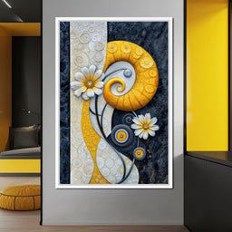 Golden Swirl - TooplesArt - NicheCanvas