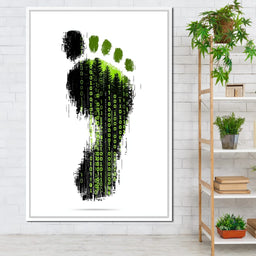 Digital Forest Footprint Code - NicheCanvas