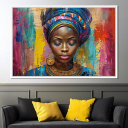 Vibrant Dreams of Africa - Sakeem Gibbs - NicheCanvas
