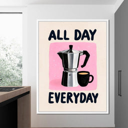 All Day Coffee Ritual - NicheCanvas