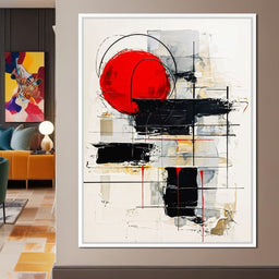 Colorful Modern Art 071 - Johanjjf - NicheCanvas