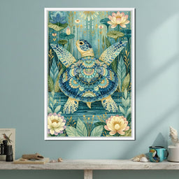 Sacred Traveler Of The Golden Waters - NicheCanvas