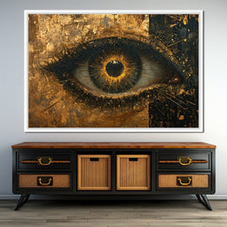  Golden Glimpse Into the Soul B - NicheCanvas