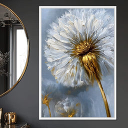 Gilded Dandelion - NicheCanvas