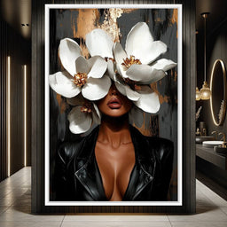 Golden Petals of Elegance - Cole Williams - NicheCanvas