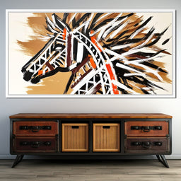 Wild Essence Untamed Brushstrokes - Alicia Smith - NicheCanvas