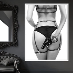 Gun Ass - David Drake - NicheCanvas