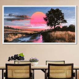 Broken Light Beyond The Meadow Edge - NicheCanvas