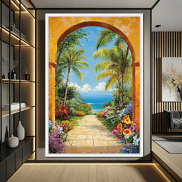Tropical Vacation - NicheCanvas