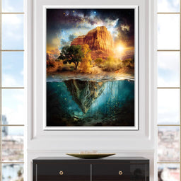 Celestial Canyon Dual Realm - NicheCanvas