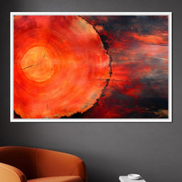 Fiery Echoes of Time - NicheCanvas