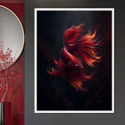 Red Fish Splendor - NicheCanvas