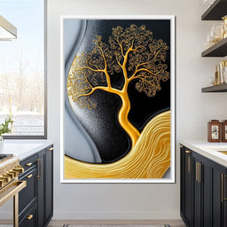The Gilded Roots - TooplesArt - NicheCanvas