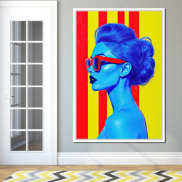 Ultrablue Diva - TooplesArt - NicheCanvas