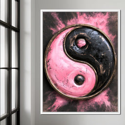 Vibrant Duality Colliding With Dark Intent - NicheCanvas
