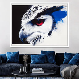 Majestic Owl Visionary Glimpse - NicheCanvas