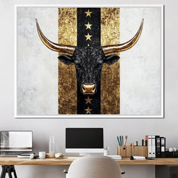 Bull Star Pathway Majesty - NicheCanvas