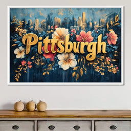 Pittsburgh Flowers - NicheCanvas