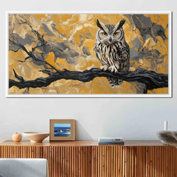 Majestic Owl Essence of Autumn - NicheCanvas