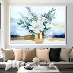 Golden Bouquet Dreamscape - NicheCanvas