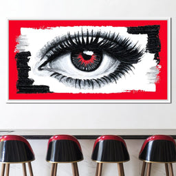 Fiery Sentinel Eye Awakens - NicheCanvas