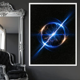 Echoes of a Distant Celestial Collision - NicheCanvas
