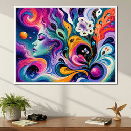 Cosmic Daydream - TooplesArt - NicheCanvas
