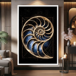 Golden Proportion of the Infinite Cosmos - NicheCanvas