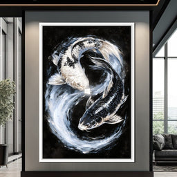 Circular Currents Of The Dual Spirit - NicheCanvas