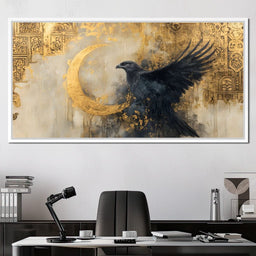 Golden Flight of Midnight - NicheCanvas