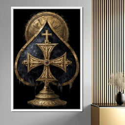 Gilded Faith Of The Spades - NicheCanvas
