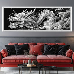 Eternal Dragon's Flight - NicheCanvas