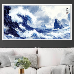 Ocean Symphony of Waves - NicheCanvas