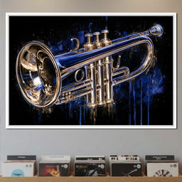 Midnight Echo of the Brass Horn - NicheCanvas