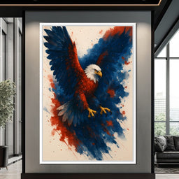 Majestic Flight Soaring Free - NicheCanvas