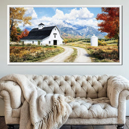 Pathway to Country Bliss - NicheCanvas