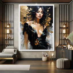 Female Portrait 0056 - Vizahn Burger - NicheCanvas