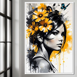 Female Portrait 262 - Johanjjf - NicheCanvas