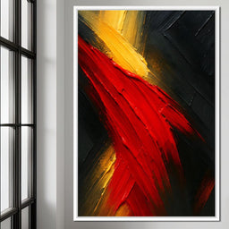 Fiery Fusion of Passion - NicheCanvas