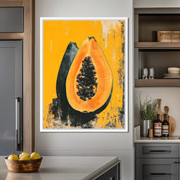 Papaya Vibrance - NicheCanvas