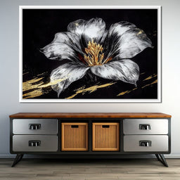 Golden Bloom Harmony Bliss - NicheCanvas