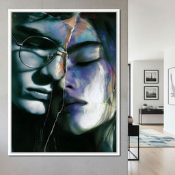 Fractured Souls Tangled Hearts - NicheCanvas