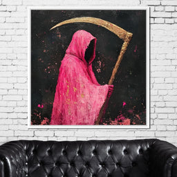 Reaper Enigma in Magenta - NicheCanvas