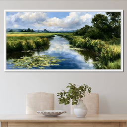 Summer Solstice Over The Still Waters - NicheCanvas