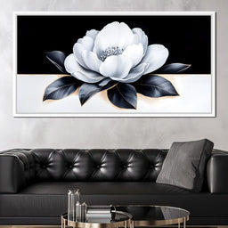 Petals of Tranquil Grace - NicheCanvas