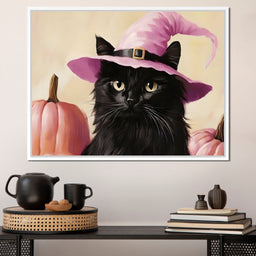 Enchanted Witchy Black Cat Charm - NicheCanvas